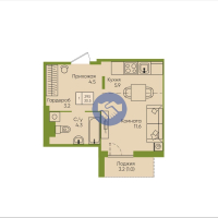 Продам 1к.кв ЖК Чуйский